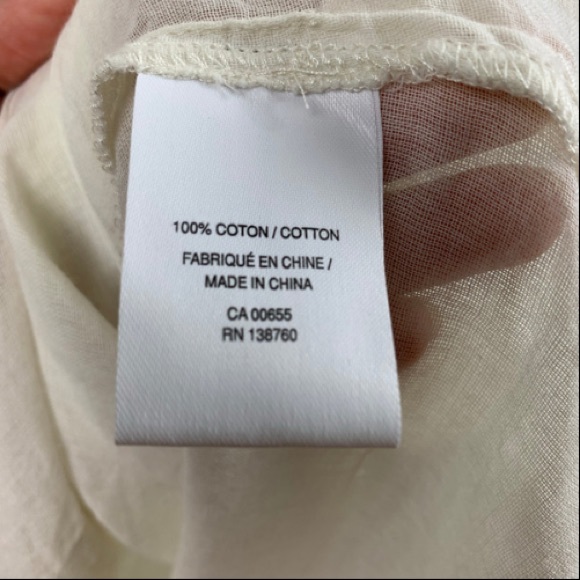 Reitmans Sheer Button Up - Picture 3 of 4